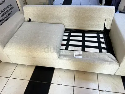 2-seater fabric sofa bed with pull-out bed (good condition) vimle