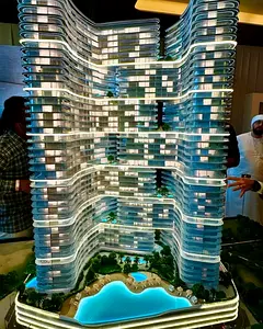 Furnished 1BR Apartment | Binghatti Hills Tower 2 | Skyline & Pool Views