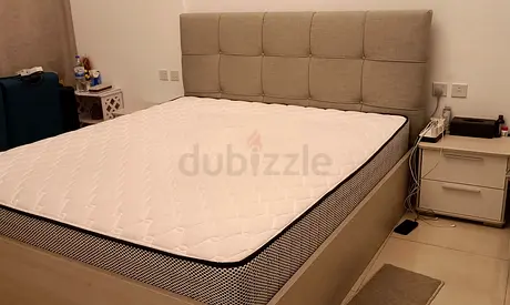 Almost New King Size Bed Set with Mattress