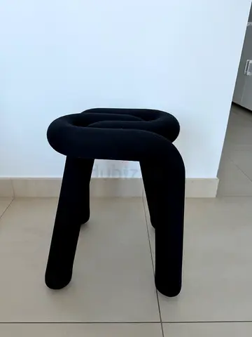Moustache Bold Stool in Black