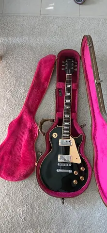 1990 Gibson Les Paul Standard Vintage - Ebony (Black)