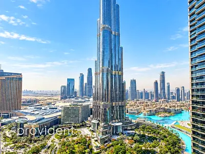 Furnished | Burj & Fountains View | Vacant