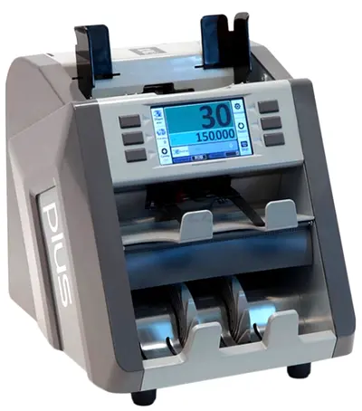 Plus P-30 Professional Banknote Counter and Sorter - High Speed