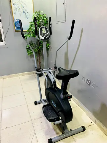 Used Elliptical Cross Trainer with Seat - Good Working Condition