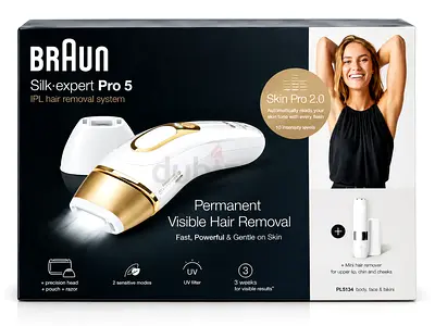 Braun Silk-expert Pro 5 IPL Permanent Hair Removal - Like New Boxed