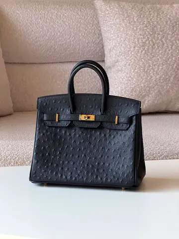 HERMES BIRKIN OSTRICH 25CM