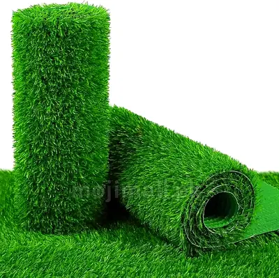 High-quality Artificial Grass Turf Roll - Green Lawn Turf Garden & wall Decor lights tiles