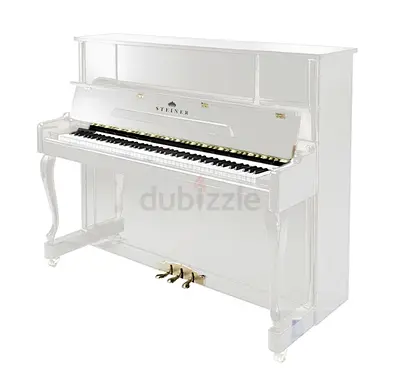 Steiner HU-121W Upright Piano