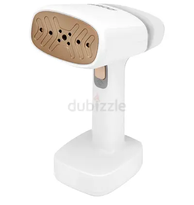 Handheld Garment Steamer - Portable Fabric Steamer (White)