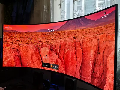 LG UltraGear 45" OLED Curved Gaming Monitor (Pristine, original box and plastic, 2 year warranty)