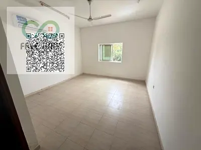 Studio with a semi-fitted kitchen available for annual rent in Al Muwaihat 3, Ajman.