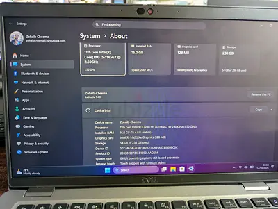Dell Latitude 5420 - Intel i5-1145G7, 16GB RAM, 238GB SSD, 14" FHD