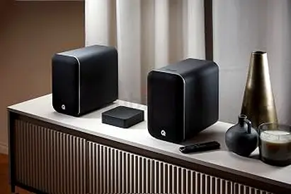 Q Acoustics M20 HD Wireless Bluetooth Music System bookshelf speaker pair