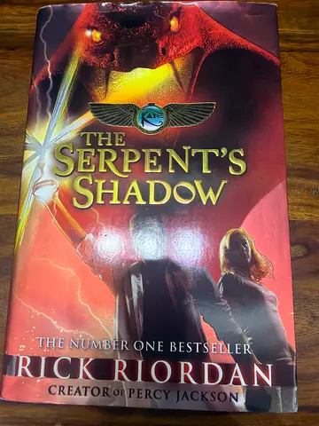 The Serpent's Shadow by Rick Riordan (Percy Jackson universe) - Paperback