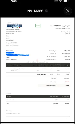 Mattress Magniflex Italy