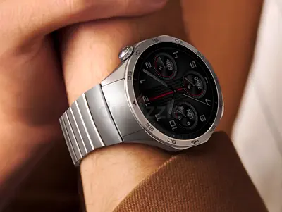 HUAWEI Watch GT 4 (46mm) – Silver Stainless Steel (Full Box & unused Accessories)