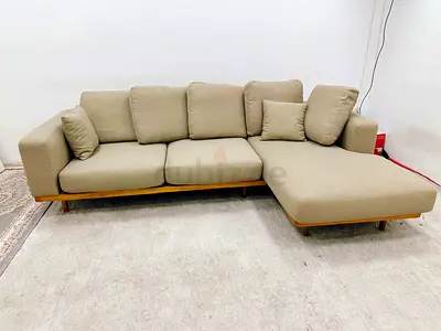 Newport model west elm feather 🪶 filled lshape sofa
