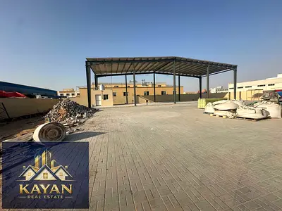 Spacious 15000 SQ FT Yard with Open Shed and 84 KW Powe