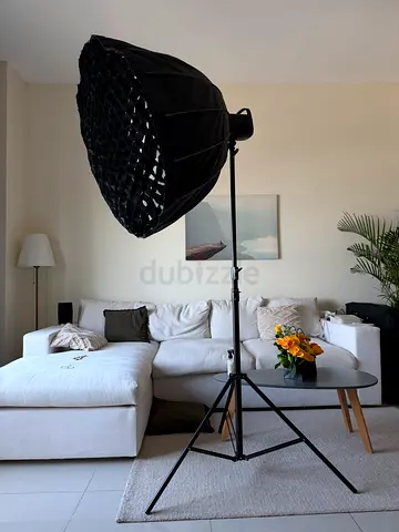 Photography/Videography Professional Light with a Stand and a Softbox