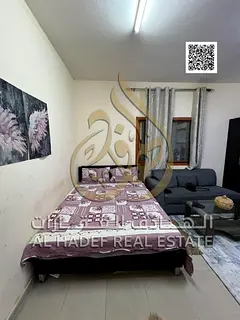🏡 Furnished Studio for Monthly Rent in Ajman – Al Nuaimiya 2 📍 Prime location near Safeer Ma