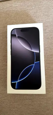 iPhone 16 Pro 256gb with box - black titanium
