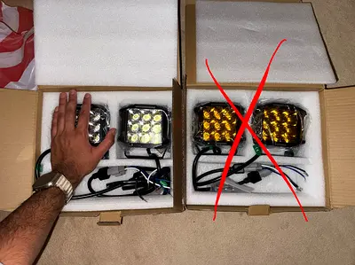 كشافين سكوربين صيني 2 Scorpion spotlights 380w