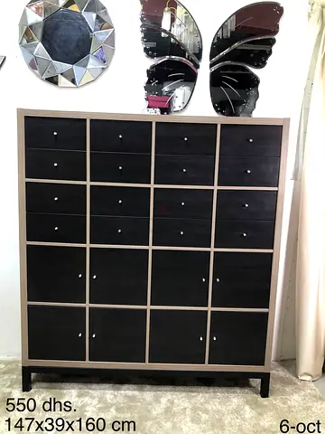 IKEA KALLAX shelving units (224x39x160 cm) For both
