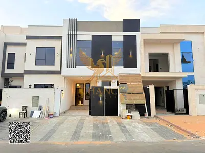Villa for Sale in Al Helio 2, Ajman | 5 Bedrooms | 2 Floors + Roof | Registration Fees Included
