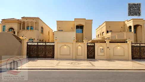 للبيع فيلا بعجمان منطقةالروضه 5 غرف ماستر مجلس وصالة وغرفة خدامة تمليك حر لجميع الجنسيات وأمكانية التمويل البنكي