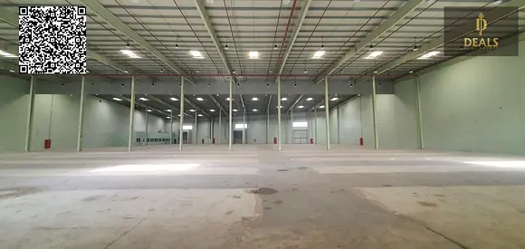 Warehouse for Rent in Umm Al Quwain | 61,525 Sqft | 12.5m Height | 68 kW Power | Negotiable Rent