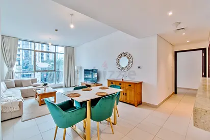 Furnished Lovely 1BR + Storage | Boulevard View | Agents WhatsApp Only