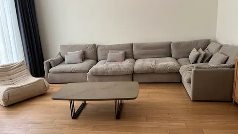 Pianca modular sofa with table