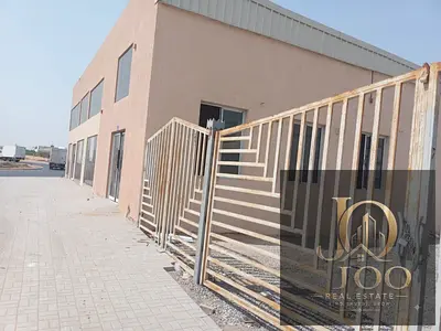 Industrial Yard with Office for Annual Rent in Umm Al Quwain