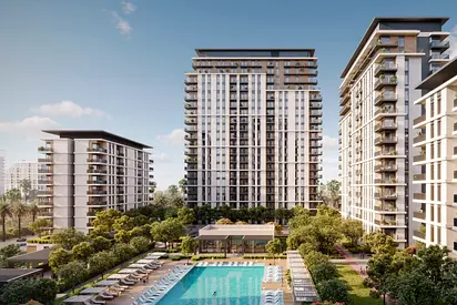 Efficient 2 Bed, High Floor | Pool & Podium View