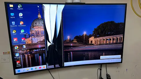Samsung 55-inch Smart LED TV (Model UA55KU7350KXZN) - Parts/Repair