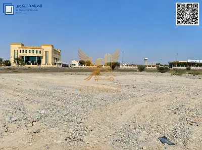 قطعتان أرض كورنر للبيع في المنامة سكوير – عجمان