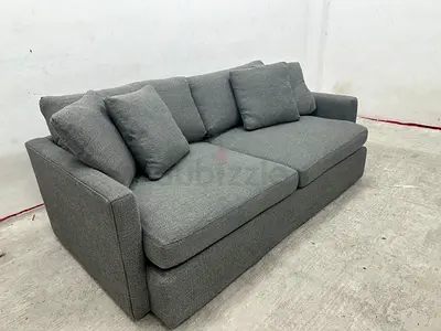 Perfect condition crate&barrel three seater sofa