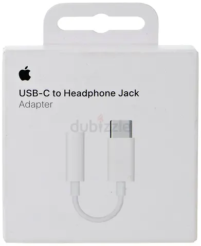 Apple C type Headphone Adapter (new in pack)