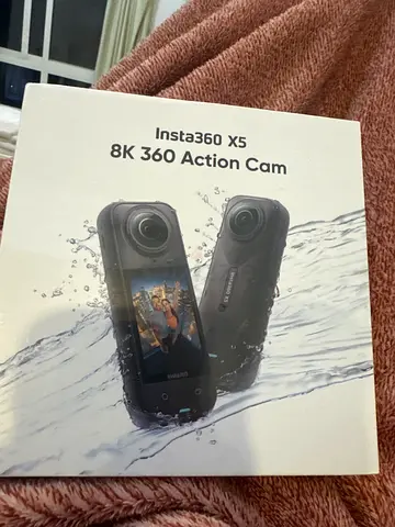 Insta360 X5 8K 360 Action Camera - Boxed, Unused