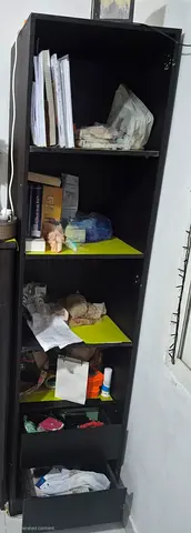 Single Door big shelf with mirror door