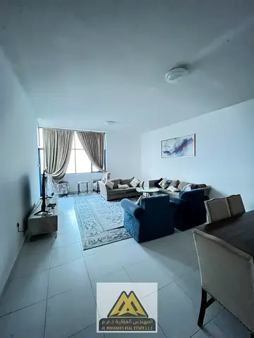 Falcon Towers | Furnished apartment for annual rent | 3 bedrooms and a living room | Master bedroom | Parking | Central air conditioning