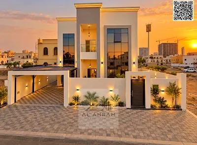 An incredible deal—no annual fees: A two-story villa for sale in Al-Haleew featuring 4 master bedrooms.