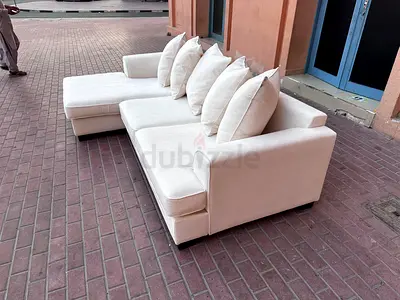 Same like new Condition The One Kingston Sectional Sofa Beige