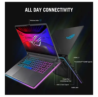 ASUS ROG Strix G16 2025Gaming Laptop with 2 years Care+ Damage 16gb Ram 1 TB Ssd Nvidia RTX 5060 8gb