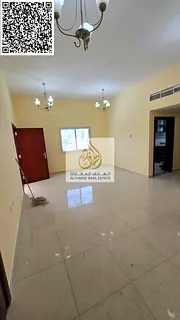 2-bedroom apartment with a living room for annual rent Features: 2 bathrooms, a balcony, and built-i