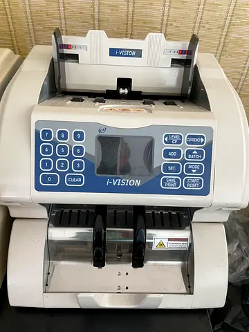 I-Vision Currency Bill Counter / Sorter - Good Working Condition