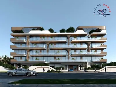 2BR +L/Road facing /casa Aura