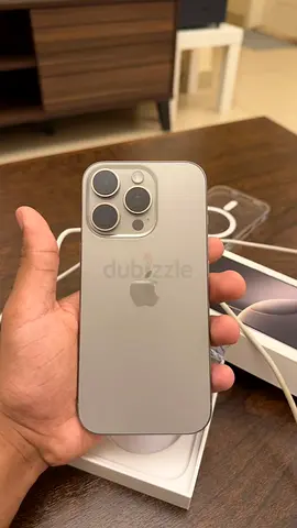 16 pro 128 gb(Natural Titanium) with box