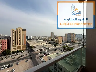 غرفتين وصالة-2حمام-بلكونة اطلالة -خزاين في الحايط-مساحة كبيرة-موقع مميز-سهل المخرج لدبي والشارقة