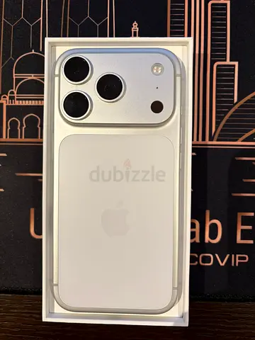 iPhone 17 Pro, 512GB, Silver, Nano Sim and eSim